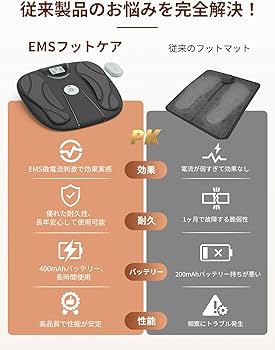 ⭐︎新品未使用⭐︎『筋力トレーニング・むくみ解消』MononsEMS フットケア Amazon.co.jp: 『筋力トレーニング・むくみ解消』Monons